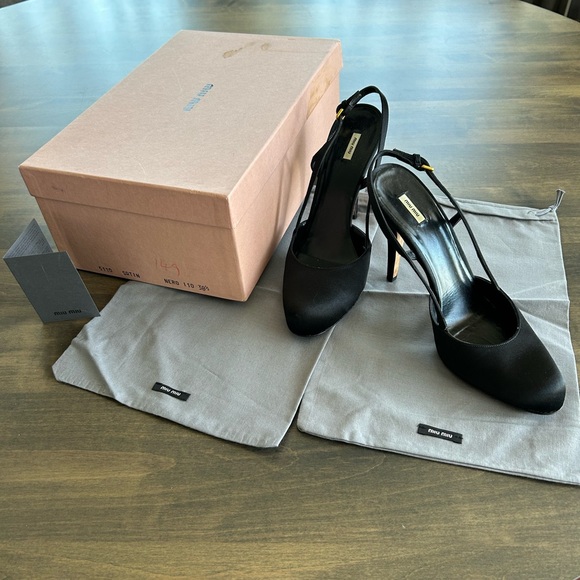 MIU MIU sling back sandals - Picture 6 of 14